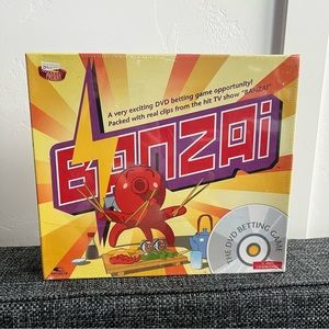 NIB Banzai DVD Boardgame